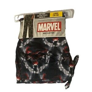 Marvel Comics Deadpool Lounge Sleep Men's Pants Large (36-38) Functional Pockets